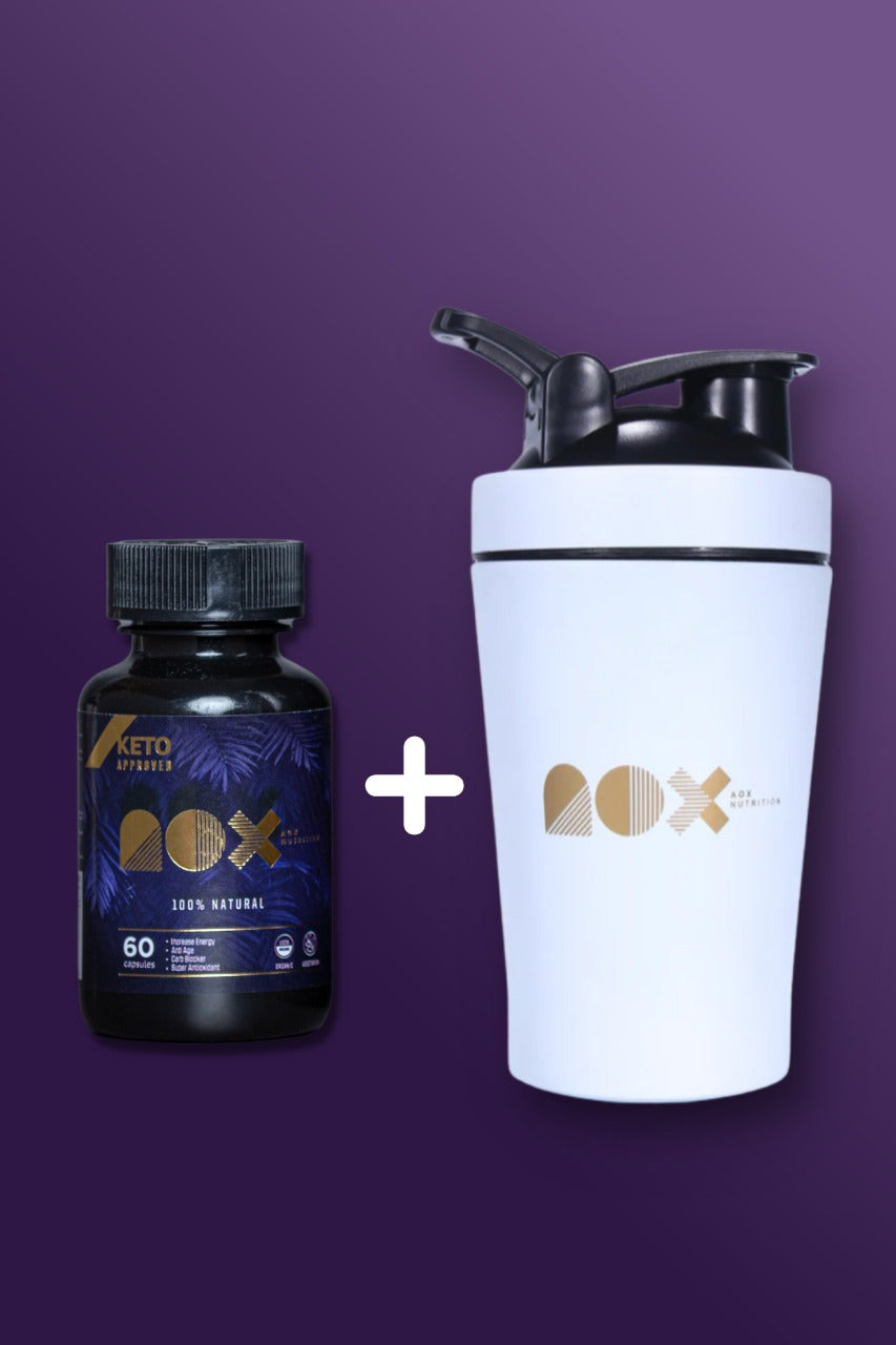 Pack Keto Aox + Premium Shaker